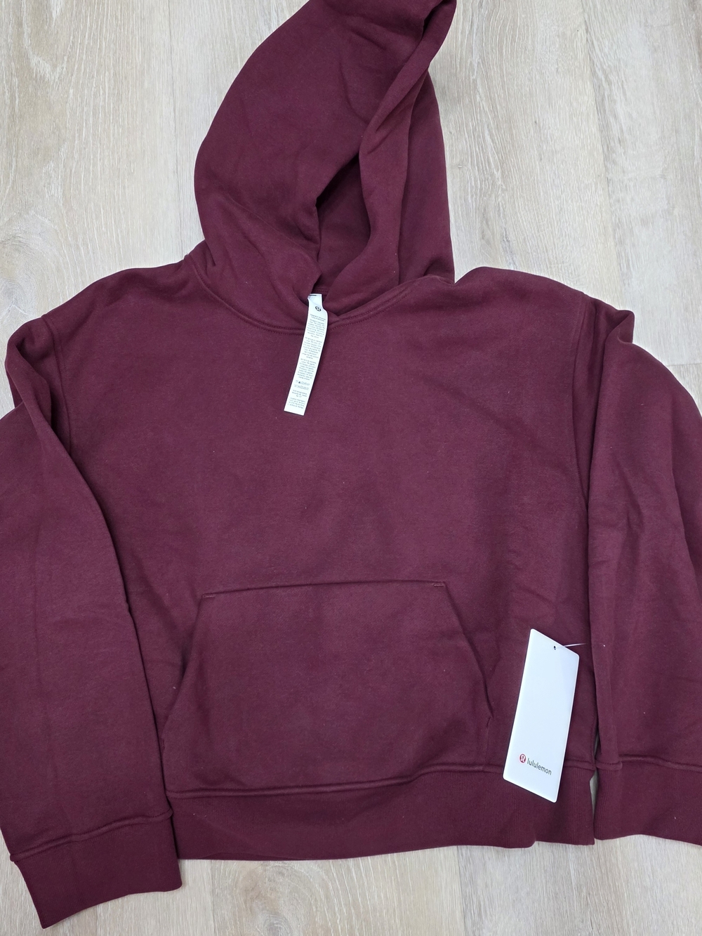 lululemon athletica Men's Maroon Pullover Hoodie
